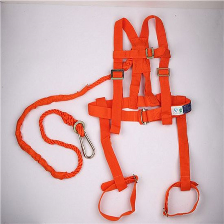 橙色全背安全带|全背式防坠落安全带