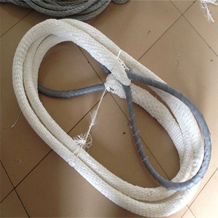 尼龙织包钢丝绳索具 尼龙护套钢丝绳 尼龙线织包钢丝绳 尼龙耐磨钢丝绳索具