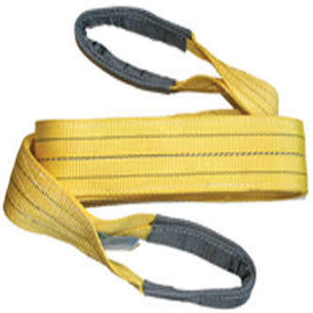 双环扁平宽体起重吊带 双O型扁吊绳 涤纶双孔扁平吊装带
