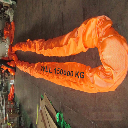 Aannemer Samenstelling De WLL 150T Polyester Round Slings,150000kg Heavy Duty Endless Round Lifting  Slings-Round Sling-SHIZHILI Sling Net Belt Factory
