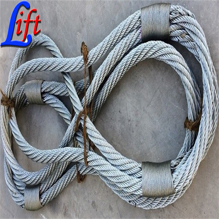 大直径钢缆铰接索具,大吨位钢丝绳吊具,大吨位的钢缆铰接索具